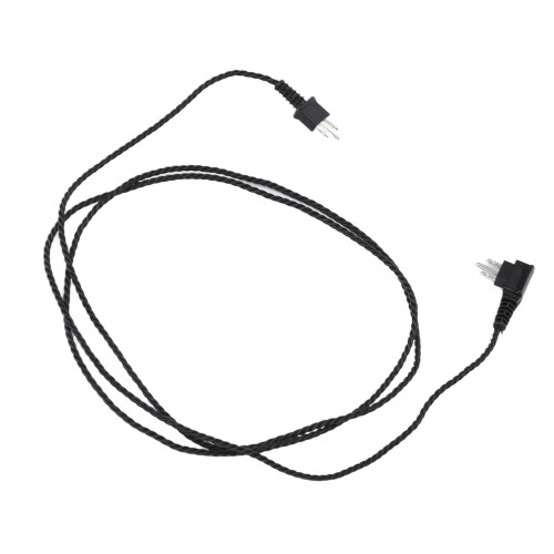 BW 10 piezas negras cable para audífono de 3 núcleos 2