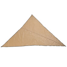 Vela de sombra de 3 esquinas de tela Oxford resistente a los rayos UV