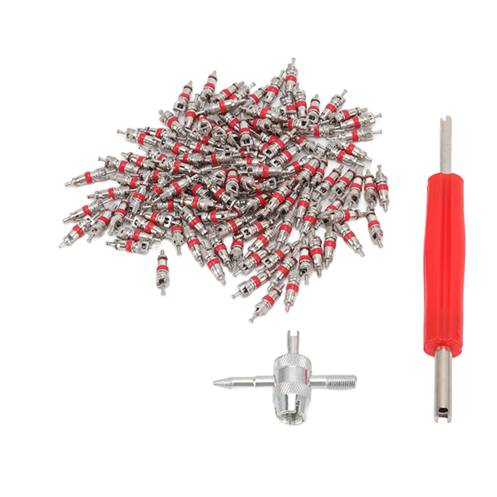 Tire Valve Stem Core Double Head Remover 4 Way Removal Repair Tool For Car Truck Suv Bicycle Atv 8751321420429