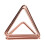 24 piezas Portatarjetas triangular con clip - Oro rosa 6