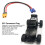 Cable EC3 de 14AWG 22.8cm/9.0in Silicona Plástica 8