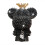 Ambientador de oso con strass 58*75MM W/P/B 2