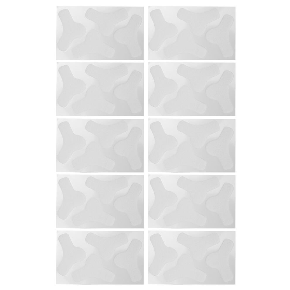 10PCS Forehead Patches for Woman Hydrogel Nonwovens Y Shape Forehead Wrinkle Patches Smoothes Deep Wrinkles for Forehead
