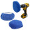 20 piezas de almohadillas de microfibra azul de 5–6 pulgadas 14