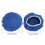 20 piezas de almohadillas de microfibra azul de 5–6 pulgadas 5