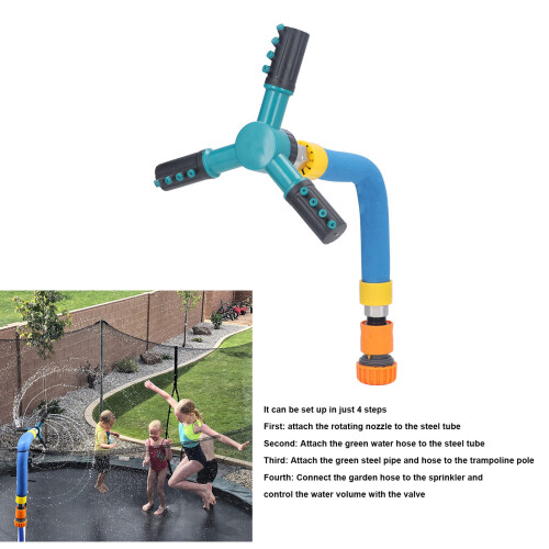 Trampolin-Sprinkler 360 ABS+304SS, 2,5 cm 2