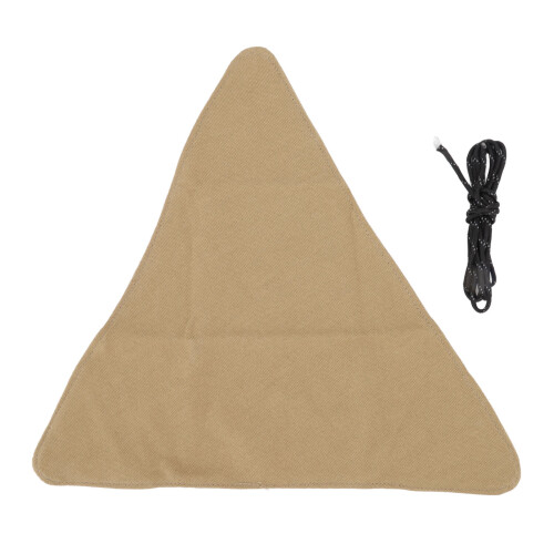 Taburete trípode tela caqui 82g lona camping 1