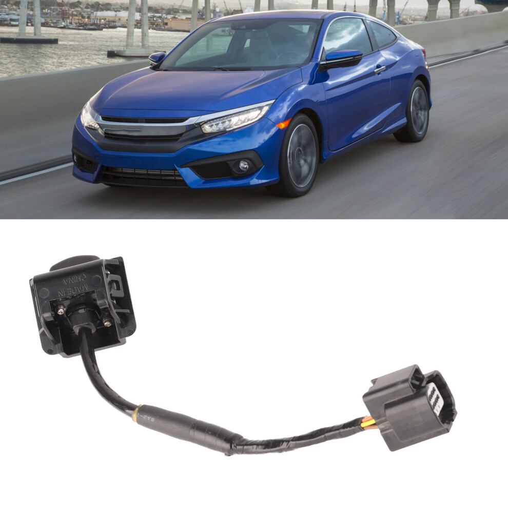 Rear View Camera 8 Pin 7 Wire 39530 Tba A01 Parking Reverse Camera Replacement For Civic Fc 10Th 2016Â2019 9331321423973