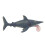 Helicoprion Hai Modell 19,3 x 7,5 x 7,3 cm 13