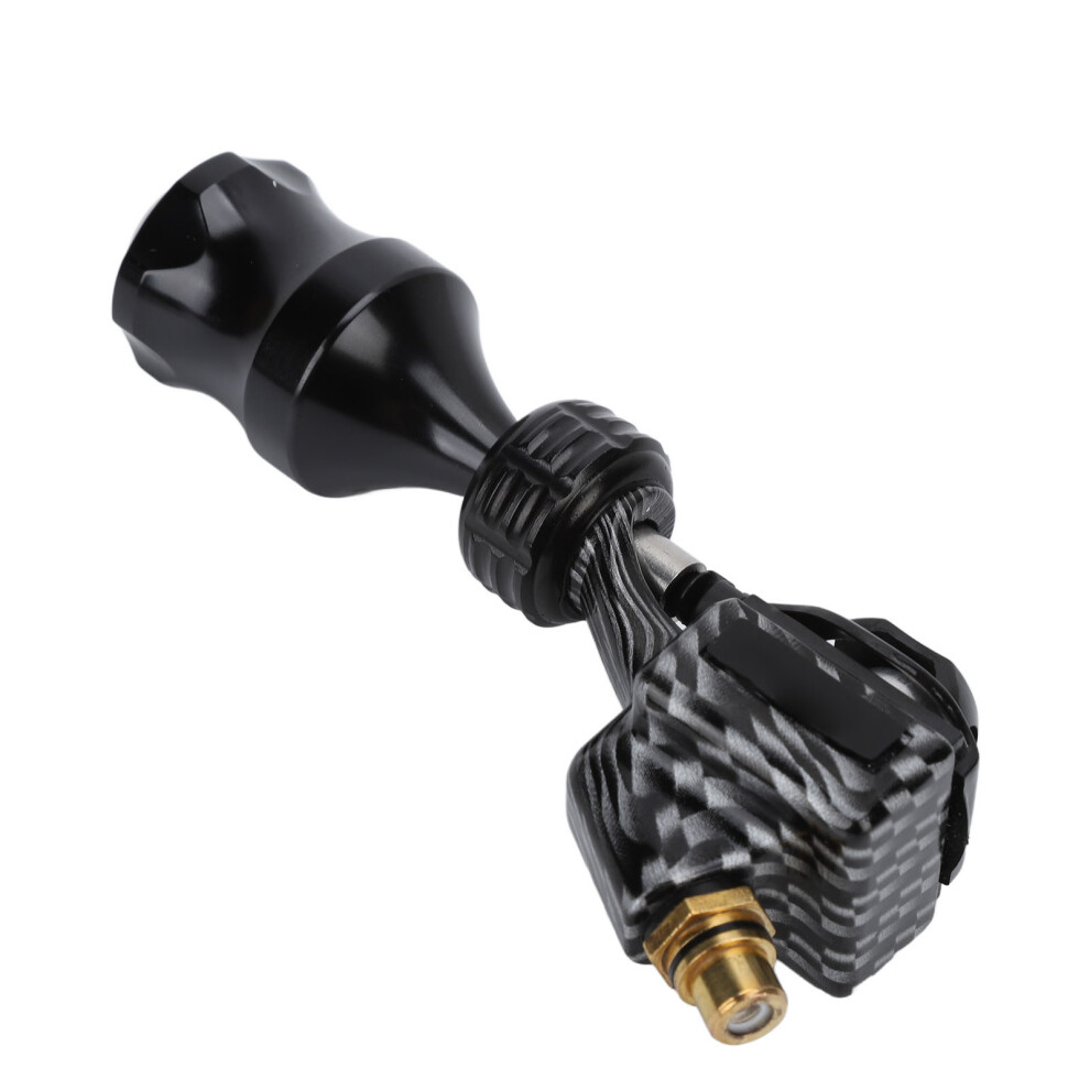 Black Rotary Tattoo Pen Salon Electroplating Zinc Alloy Adjustable Liner Shader Rca Motor Tattoo Machine