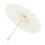 3 piezas paraguas de papel en blanco 20/30/40cm mango largo 5