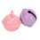 20 Stück Rosa & Lila Glöckchen 22 mm Eisen DIY 3