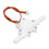 Sensor de flujo de efecto Hall DC3.5-24V 0.3-10L/min 25cm G3/8 16
