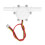 Sensor de flujo de efecto Hall DC3.5-24V 0.3-10L/min 25cm G3/8 5