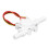 Sensor de flujo de efecto Hall DC3.5-24V 0.3-10L/min 25cm G3/8 2