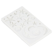 Mondgesicht-Fondantform 19.5x12.1x0.8 cm 228 g