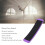 Tabla giratoria de baile de nylon 28.5 x 7.3 cm morado 12