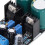 Módulo regulador de voltaje LM317 LM337 1.5A AC10-24V 9