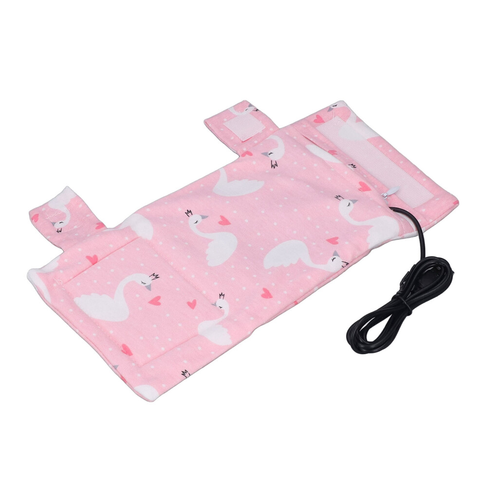 Portable Bottle Warmer USB Power Constant Temperature Warming Stable Bottom Cotton Bottle Heating Bag for Breastmilk Swan