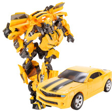 Juguete de robot Transformer 650 g, 20 cm x 17 cm, Amarillo