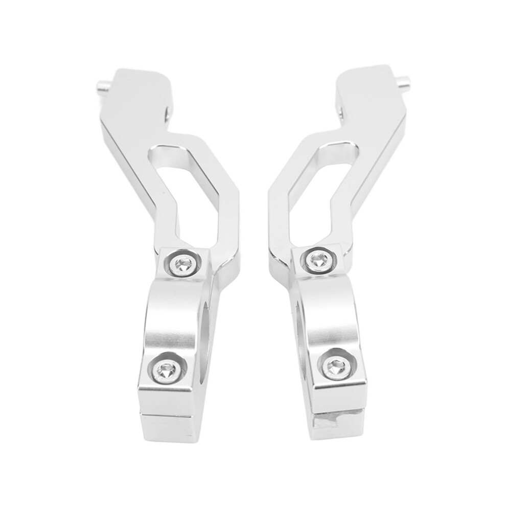 Snowmobile Sentinel Handguard Mount Brackets Kit Aluminum Replacement For Polaris 600 800 850 Silver 9381321428904