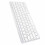 Teclado inalámbrico Bluetooth alemán delgado 2xAAA 16