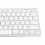 Teclado inalámbrico Bluetooth alemán delgado 2xAAA 10