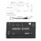 Módulo DVR FPV mini 53x33x9mm Negro 400mAh 13