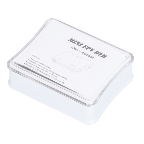 Módulo DVR FPV mini 53x33x9mm Negro 400mAh 2