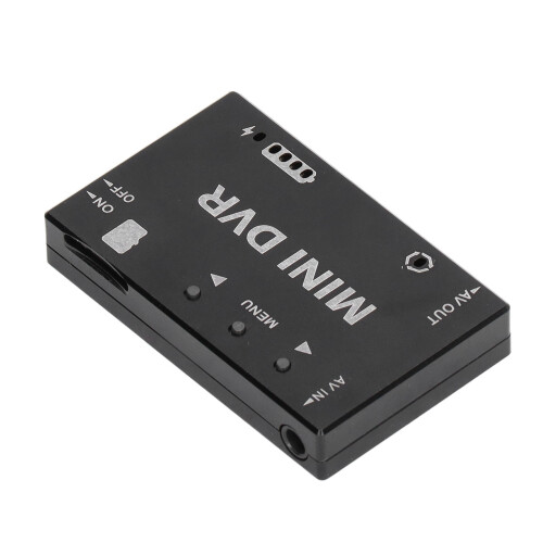 Módulo DVR FPV mini 53x33x9mm Negro 400mAh