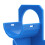 Blaues 32-mm-Poolschlauch-Auslassrohr-Halter-Set 4