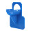 Blaues 32-mm-Poolschlauch-Auslassrohr-Halter-Set 14