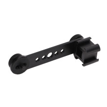 Dreifach-Kalt-Schuh-Halterung 122x42mm 4,8x1,65in Schwarz