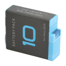 Rechargable Battery for Hero 10 9 Black Lithium Battery 1800mAh High Capacity Action Camera Accessory
