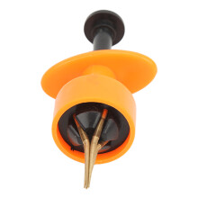 4 Claws Clip para gusano de sangre 23g Amarillo Clip portátil