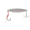 Vib 20 g Metall-Hardbait, 5 Stück, Silber 8