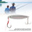 Vib 20 g Metall-Hardbait, 5 Stück, Silber 12