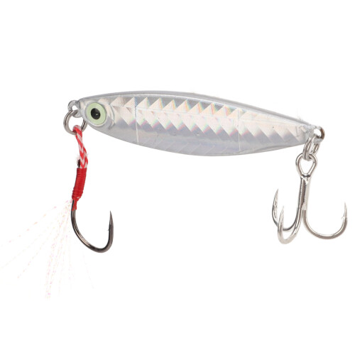 Vib 20 g Metall-Hardbait, 5 Stück, Silber 2