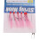 6 ganchos hilo de plumas multicolor 38 g 14 agua dulce 8