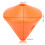Fixador de cordón para buceo libre ABS 7,5  8 cm 13 mm naranja 12