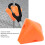 Fixador de cordón para buceo libre ABS 7,5  8 cm 13 mm naranja 5