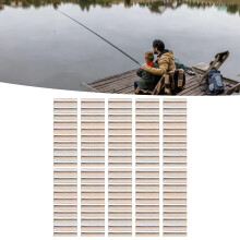 Tubos de crimpado de barril único 100 piezas 2.4mm plateados