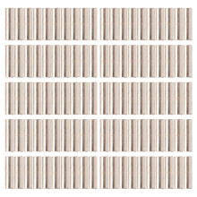 Kit de manguitos crimpados de barril único 100 piezas 2,2 mm acero inoxidable