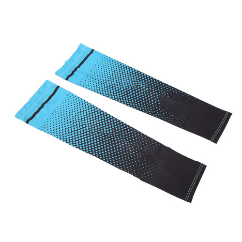 Mangas de seda helada - Talla única - Azul claro