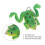 5 Stück Frosch-Köder Soft Rubber Fischköder 4cm 3g Grün mit Haken 4