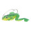 5 Stück Frosch-Köder Soft Rubber Fischköder 4cm 3g Grün mit Haken 6