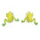 5 Stück Frosch-Köder Soft Rubber Fischköder 4cm 3g Grün mit Haken 11