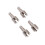 Silber 1/18 Dogbone-Achse Differentialdeckel A949-A959-A969 7