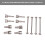 Silber 1/18 Dogbone-Achse Differentialdeckel A949-A959-A969 8