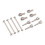 Silber 1/18 Dogbone-Achse Differentialdeckel A949-A959-A969 2